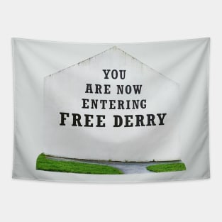 Free Derry Mural Wall Tapestry