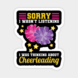 I was thinking about Cheerleading Magnet