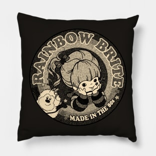 rainbow brite Pillow