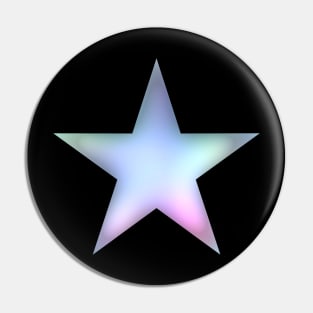 Star - rainbow Pin