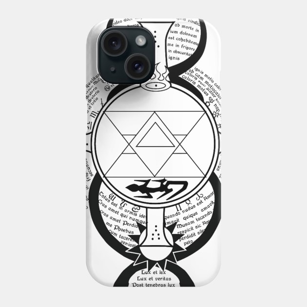 Flame Alchemy Phone Case by tsukyuo