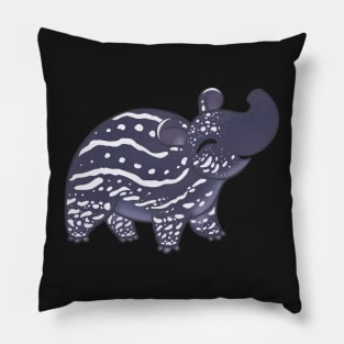 Happy baby tapir Pillow