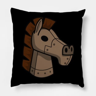 Clockwork horse Pillow