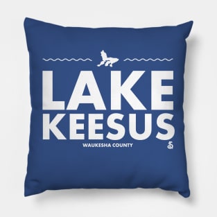 Waukesha County, Wisconsin - Lake Keesus Pillow