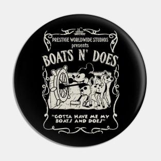 Boats N Does Pin
