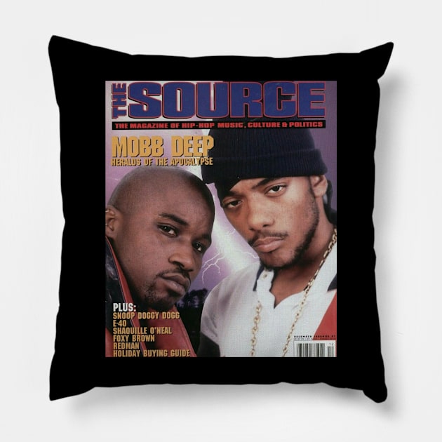 mobb deep source Pillow by penny lane