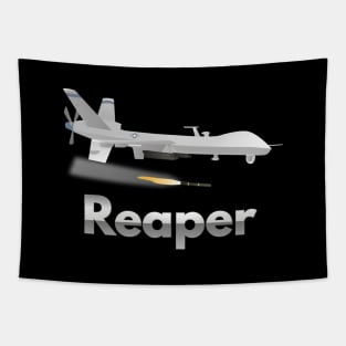 Reaper Military UAV Tapestry