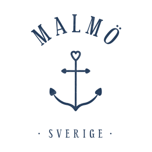 Swedish city Malmö Anchor T-Shirt