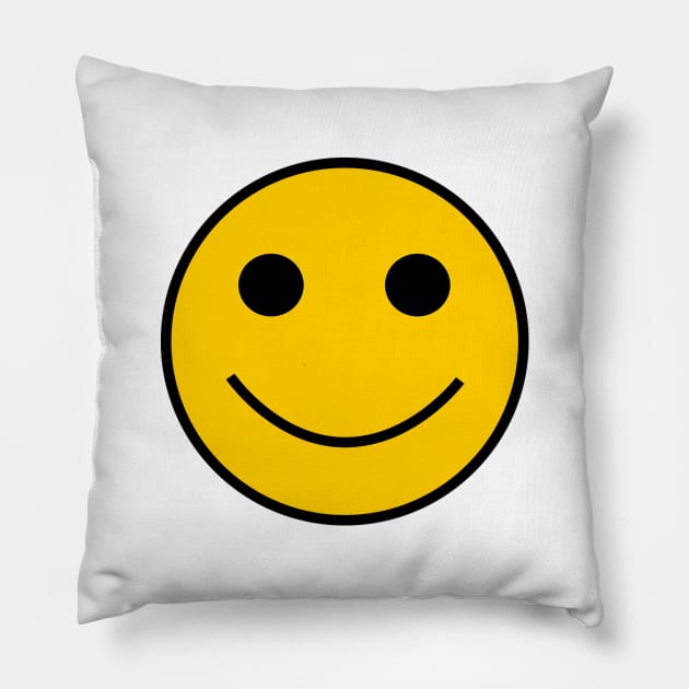 Smile Pillow by PeggyNovak