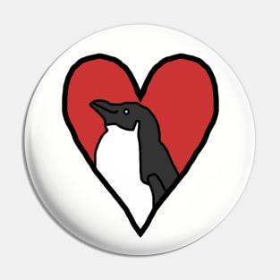 My Penguin Valentine Pin