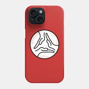 triangle hand Phone Case