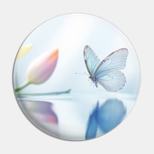 Butterfly Flower Nature Serene Tranquil Pin