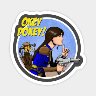 Fallout Girl Magnet