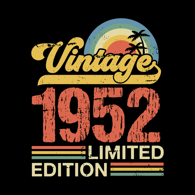 Retro vintage 1952 limited edition by Crafty Pirate 