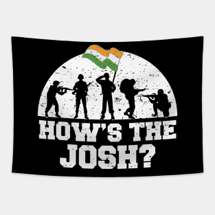 How is the Josh Hindi India Quote Slogan Tapestry