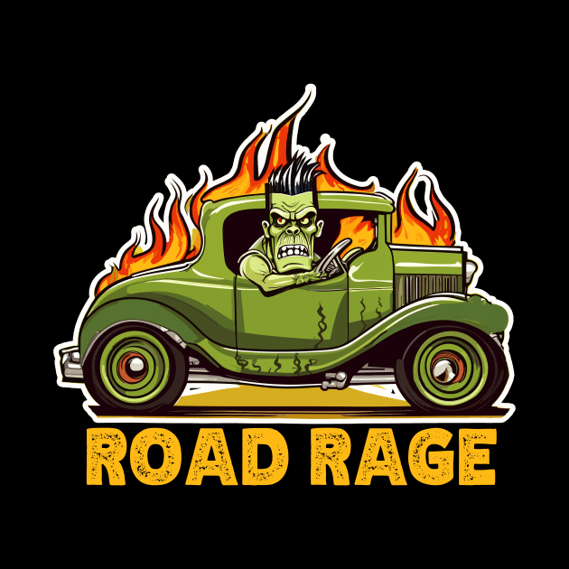 Road Rage Monster by Kingrocker Clothing