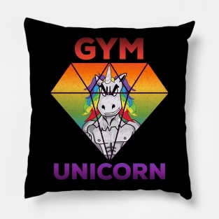 Gym unicorn Pillow