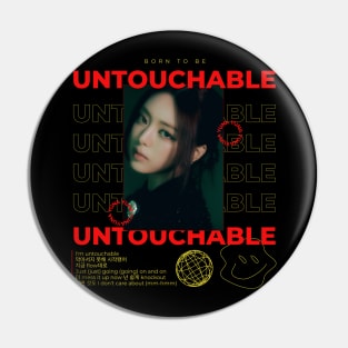 Yuna Untouchable ITZY Pin