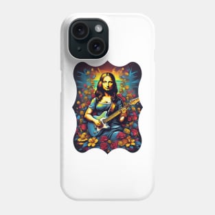 Mona lisa rock Phone Case