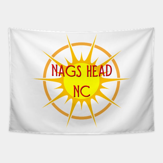 Life's a Beach: Nags Head, NC Tapestry by Naves