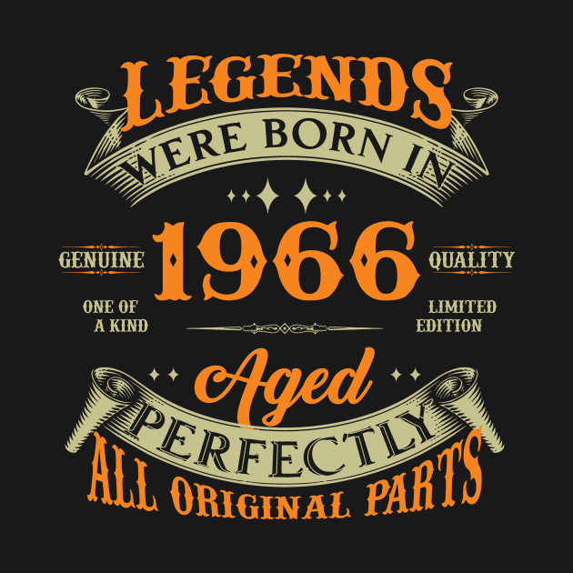 58th Birthday Legends Were Born In 1966 by Kontjo