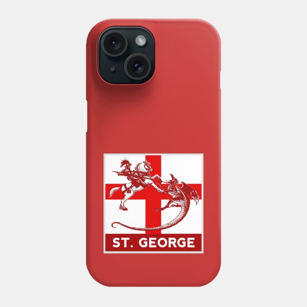 St. George Pop Art Phone Case by raiseastorm