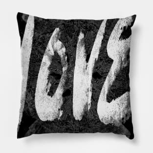 Love BW Pillow