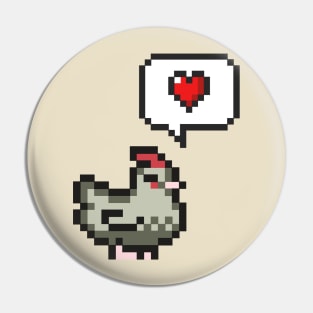 Cute Chicken 4 Pin