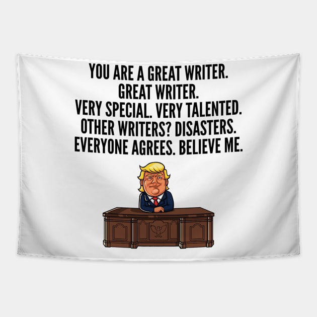 great writer trump Tapestry by IndigoPine