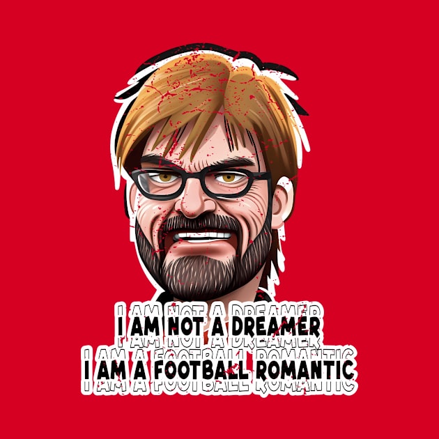 Jurgen Klopp Football Romantic by TerraceTees