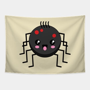 Cute Kawaii Spider Tapestry