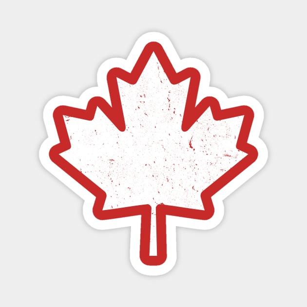 Canada Maple Leaf Magnet by vladocar