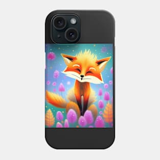 Happy Red Fox Phone Case