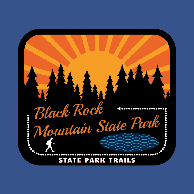 Black Rock Mountain State Park Trails by numpdog