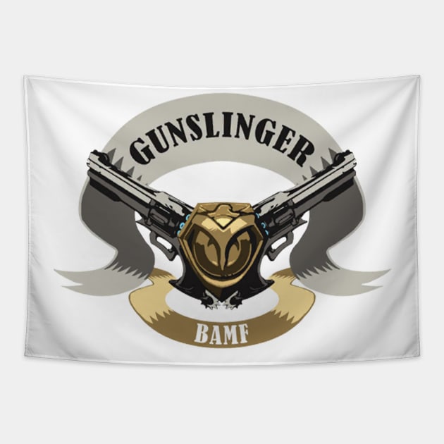 McCree Gunslinger Tapestry by Genessis