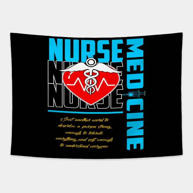 Internasional nurse day Tapestry by Rombenk art