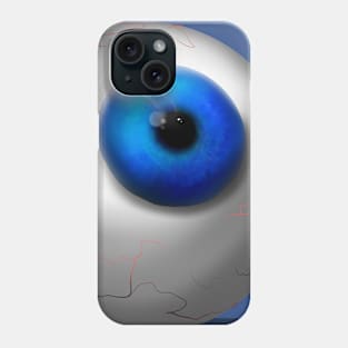 Olho azul Phone Case