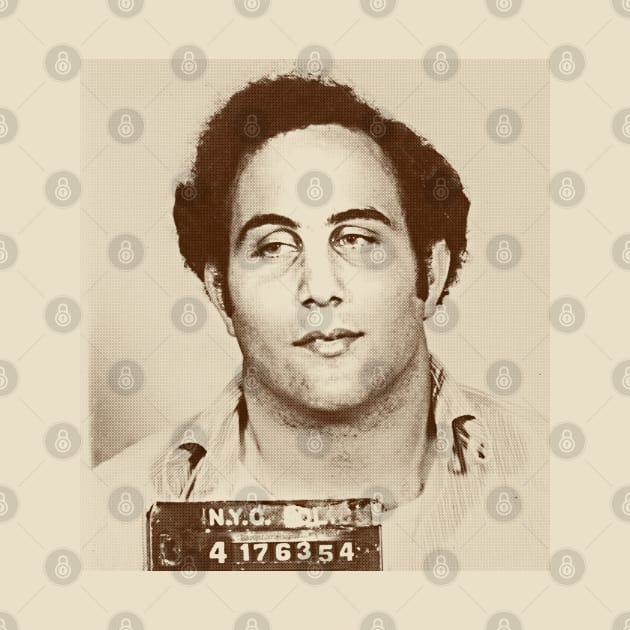 Son Of Sam Mugshot ∆ True Crime Fan by CultOfRomance