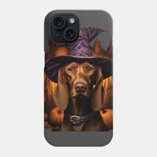 Weimaraner Spooky Halloween Phone Case