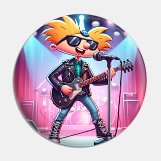 Arnold Rockstar Pin