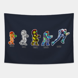 Samus Evolution Tapestry