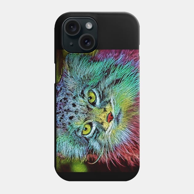 Pallas&#39;s cat Phone Case by artbleed