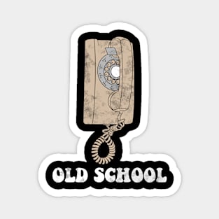 Old School Phone Magnet