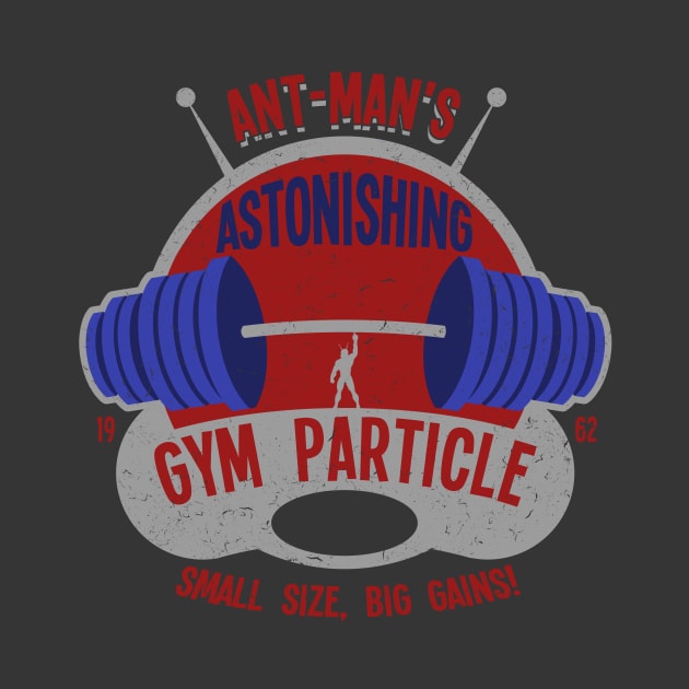 Gym Particle by ClayGrahamArt