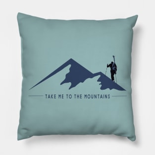 Take me to the mountains - Ski touring Pillow