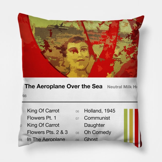 In The Aeroplane Over The Sea Pillow by fantanamobay@gmail.com