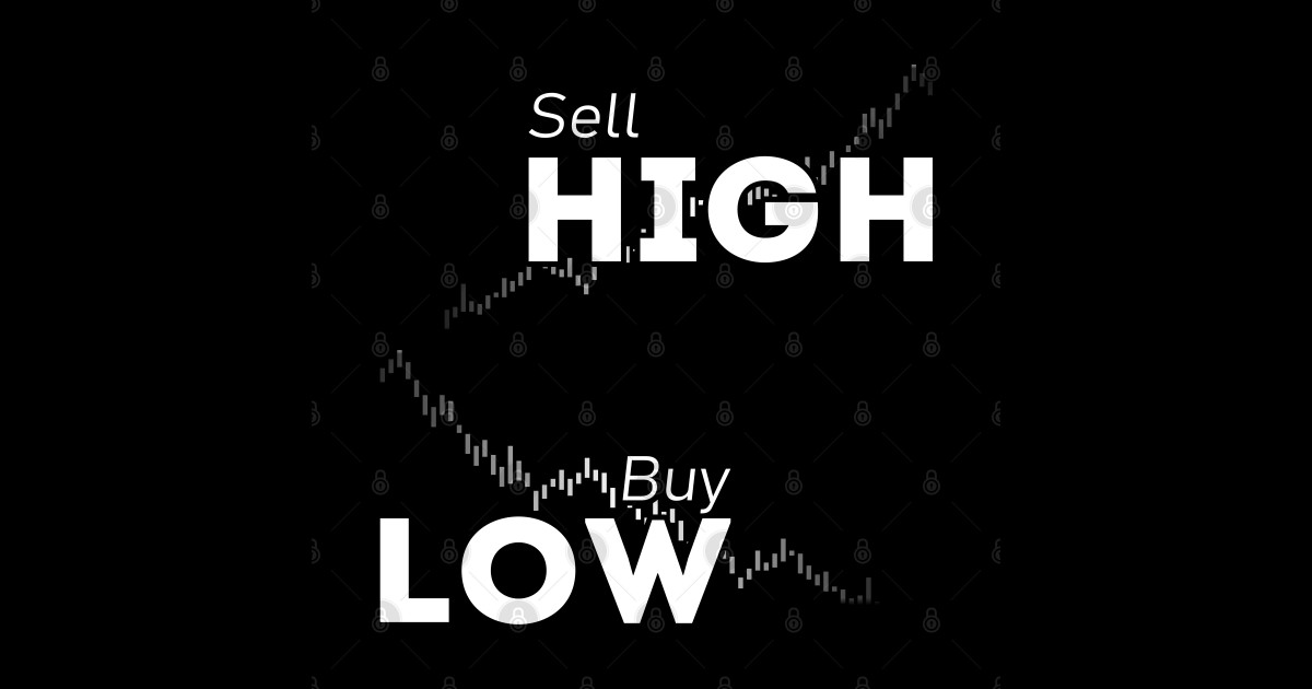 buy low sell high stocks investor trading Buy Low Sell High Hoodie