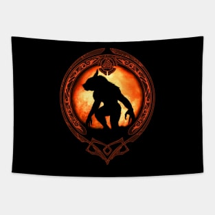 Fenris Wolf Tapestry