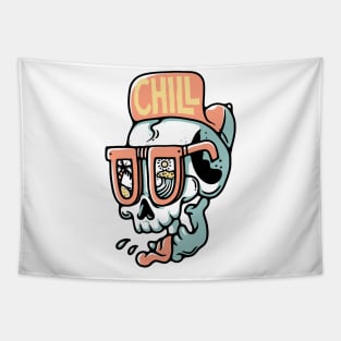 Chill Skull Tapestry