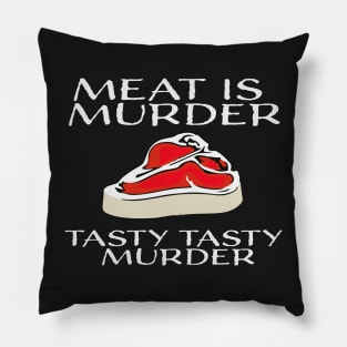 Meat is Murder Pillow